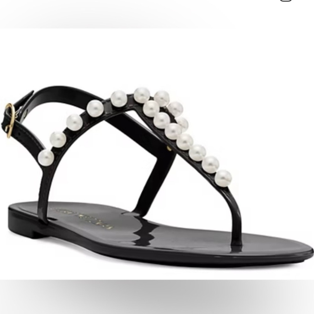 Stuart Weitzman -worn once Jelly Pearl Sandals